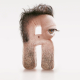 Illustration for article titled This creepy font is made of human flesh